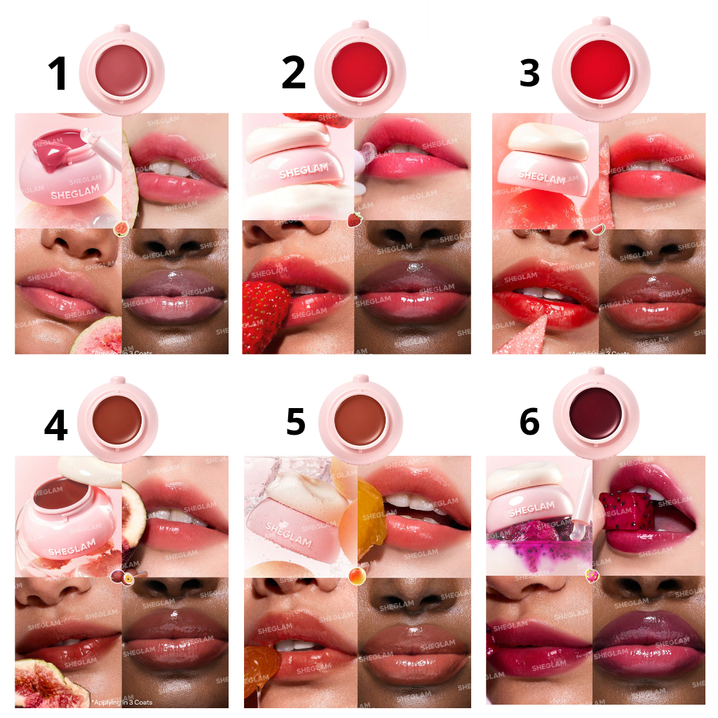 2 Pieces Hydra Jelly Pocket Lip Jam - Buy 1 Get 1 Free Rose Cosmetics