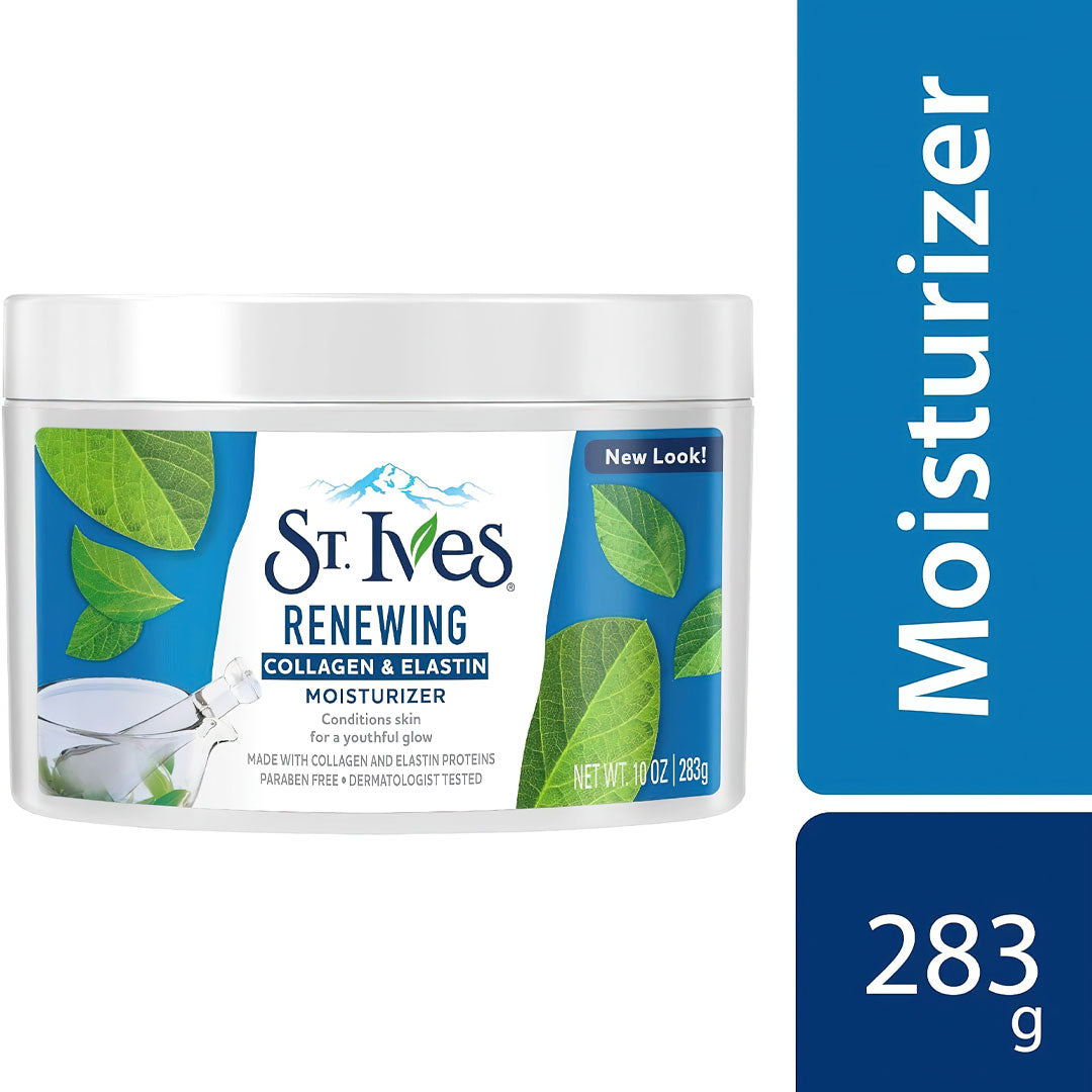 ST. Ives Renewing Skin Collagen & Elastin Facial Moisturizer Jasmine Beauty