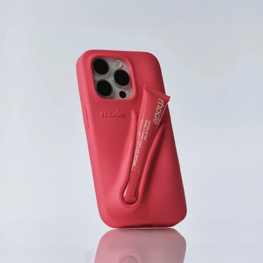 Rhode lip gloss + IPH 16 PRO MAX Case Rose Cosmetics