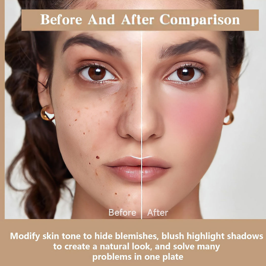 Rose Berry Blusher & Contour Jasmine Beauty