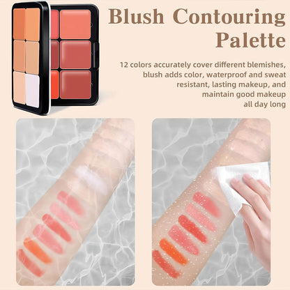 Rose Berry Blusher & Contour Jasmine Beauty
