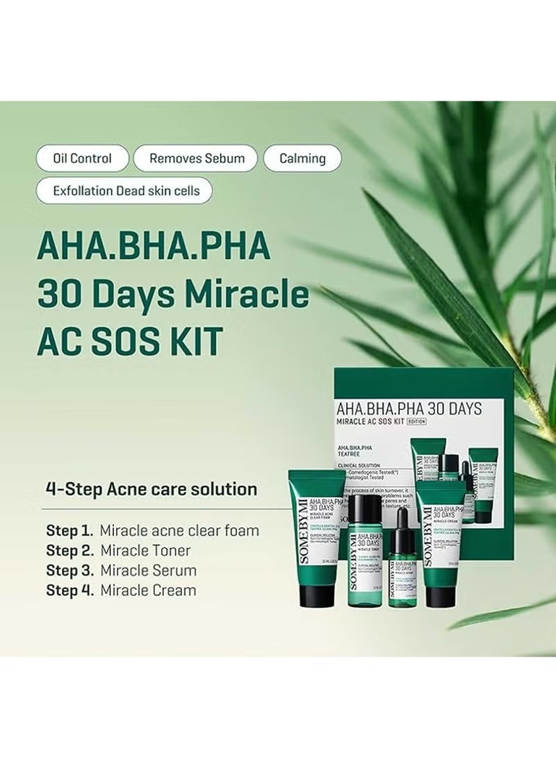 SOME BY MI – AHA BHA PHA 30 Days Miracle AC SOS KIT Rose Cosmetics