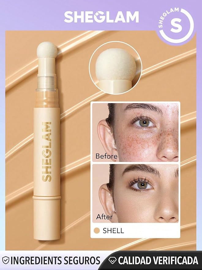( 2 pieces offer ) SHEGLAM Complexion Boost Concealer Rose Cosmetics