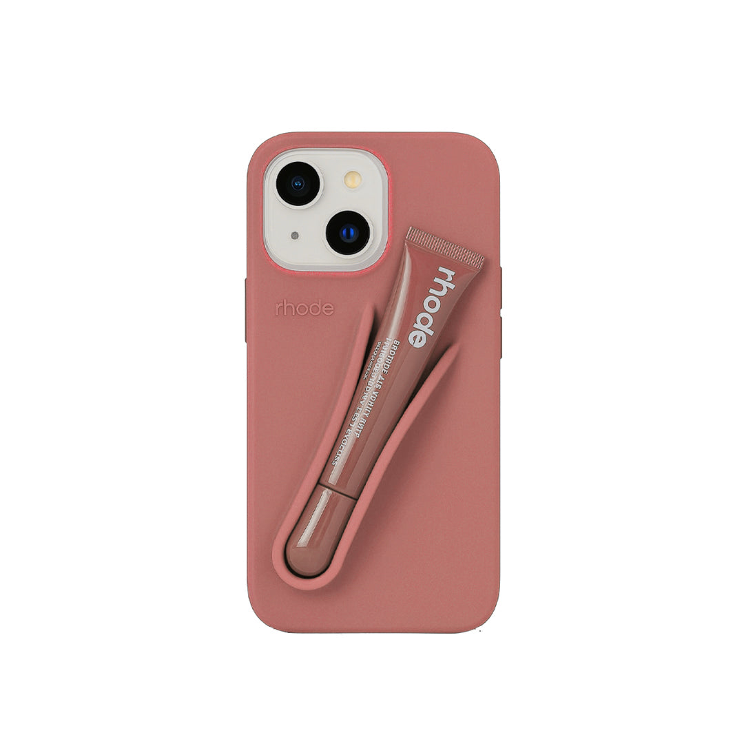 Rhode lip gloss + IPH 13 Case Rose Cosmetics