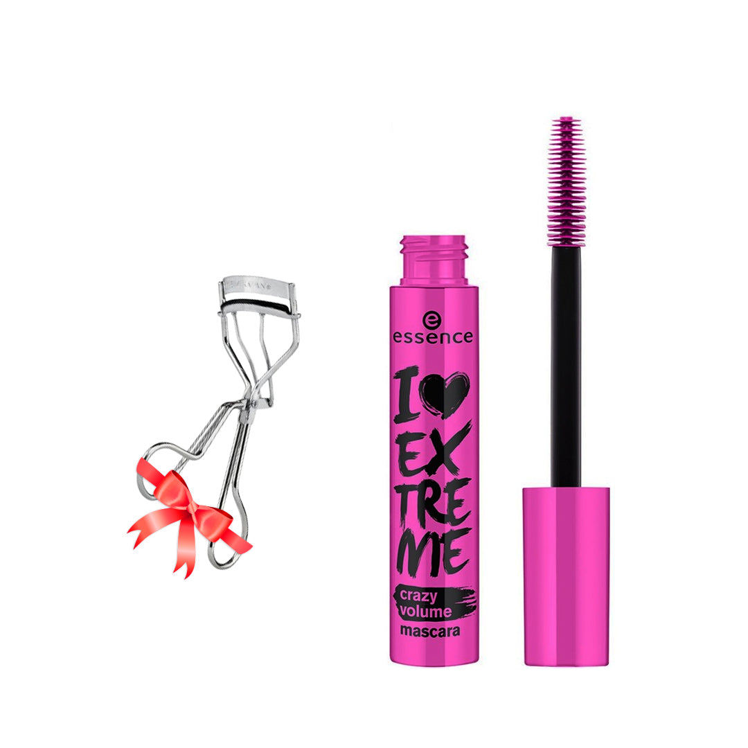 Essence mascara i love extreme + Free Lash Curler Jasmine Beauty