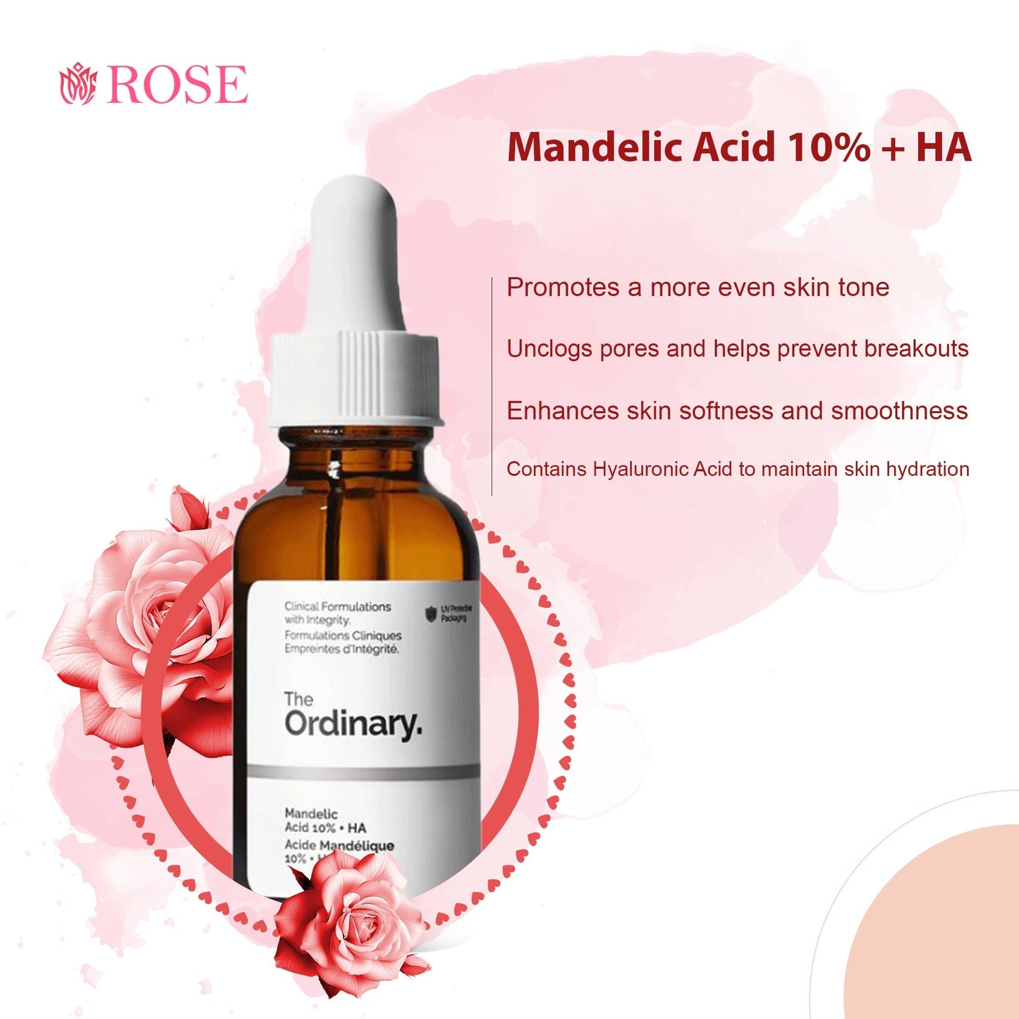 The Ordinary ( Buy 1 Get 1 Free ) Offer Rose Cosmetics