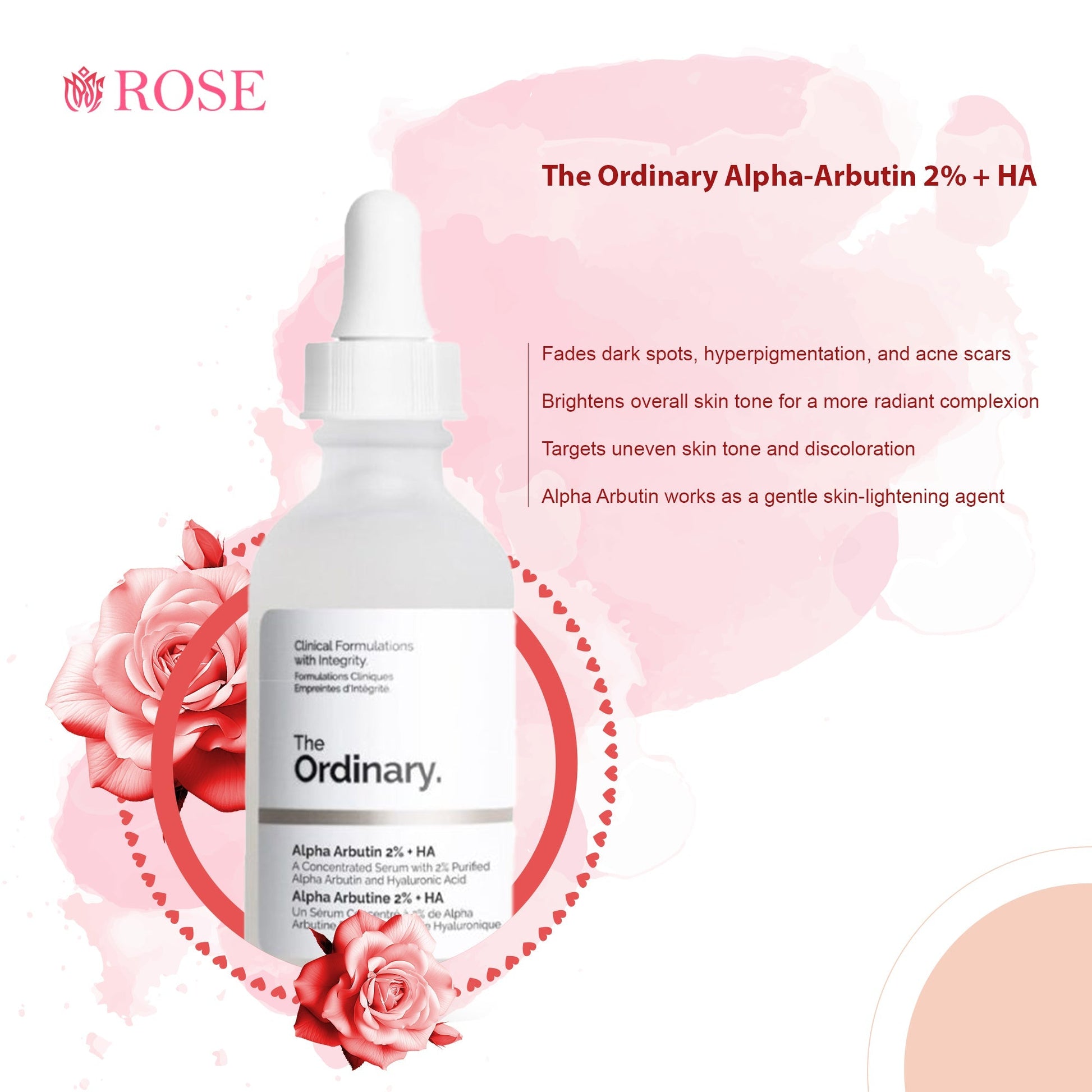 The Ordinary ( Buy 1 Get 1 Free ) Offer Rose Cosmetics