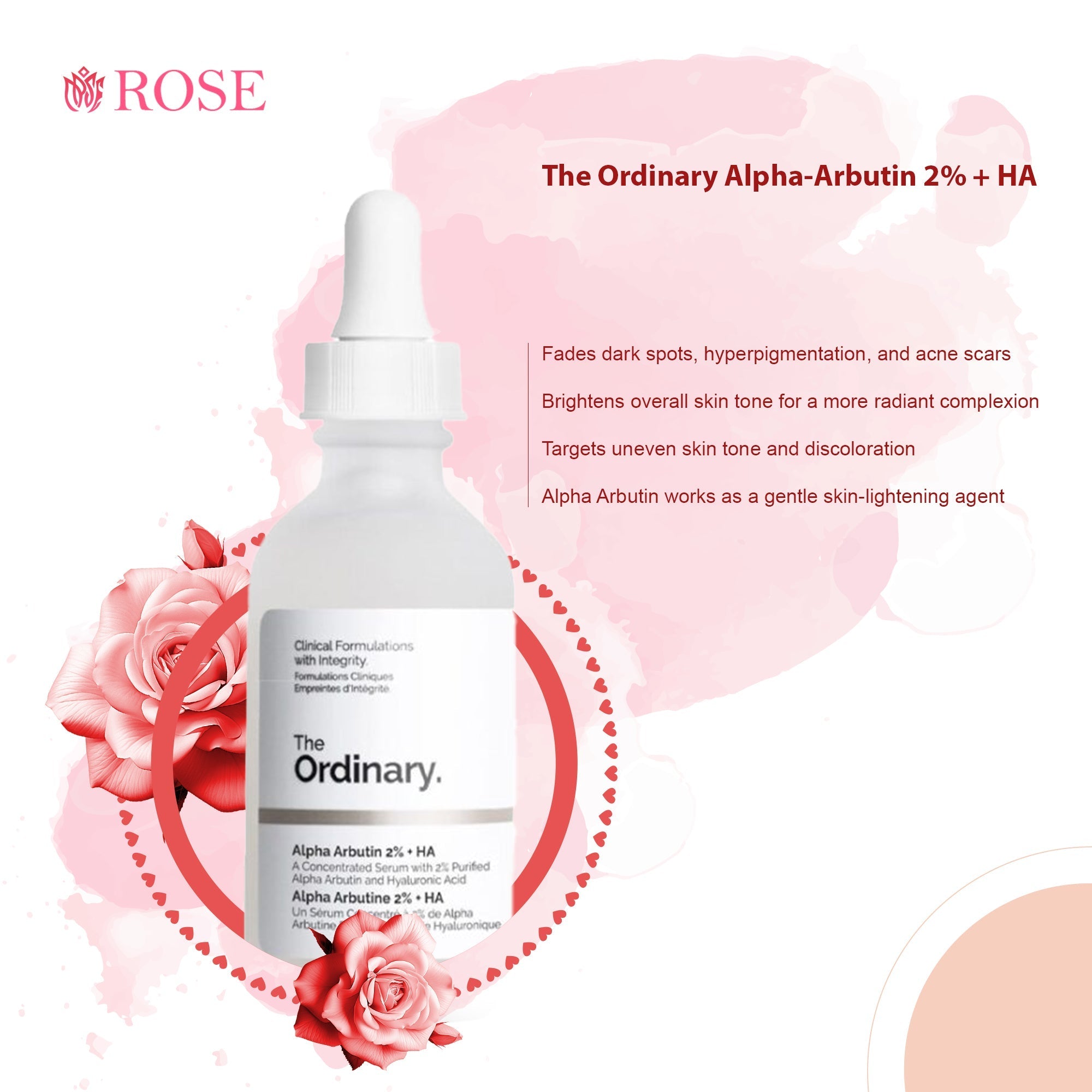 The Ordinary ( Buy 1 Get 1 Free ) Offer Rose Cosmetics