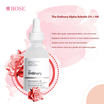 The Ordinary ( Buy 1 Get 1 Free ) Offer Rose Cosmetics