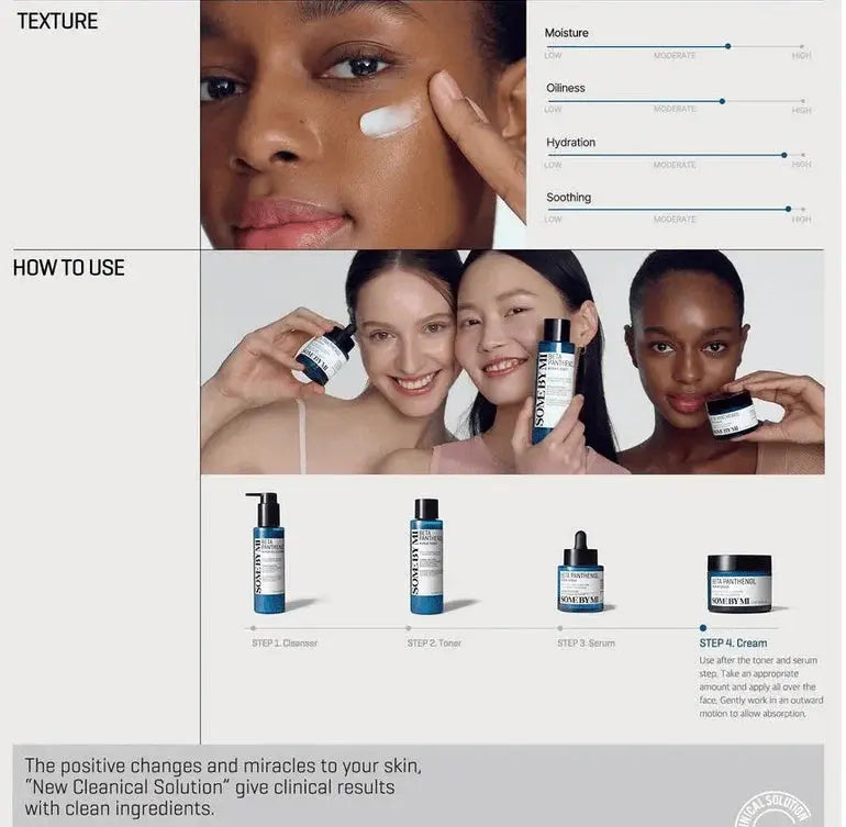 Some By Mi Beta Panthenol Repair Cream Rose Cosmetics