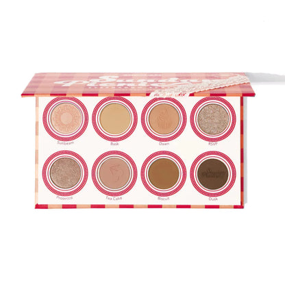 Sheglam Sunday picnic eyeshadow spread Rose Cosmetics