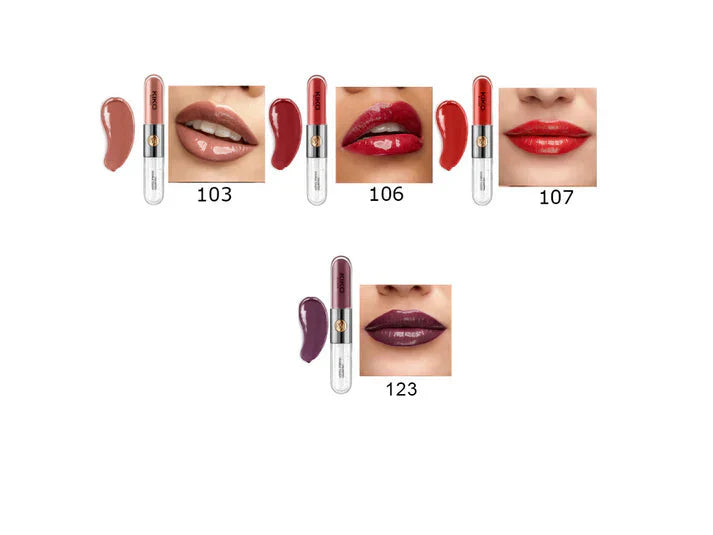 KIKO Power Duo – Double Touch Lipstick + Eyeliner Offer Rose Cosmetics