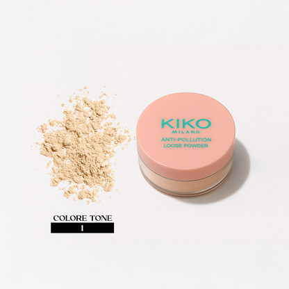 Kiko-Loose Powder Rose Cosmetics