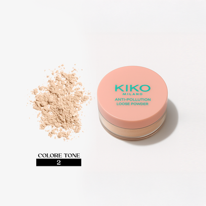 Kiko-Loose Powder Rose Cosmetics
