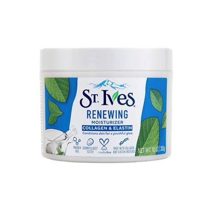 ST. Ives Renewing Skin Collagen & Elastin Facial Moisturizer Jasmine Beauty